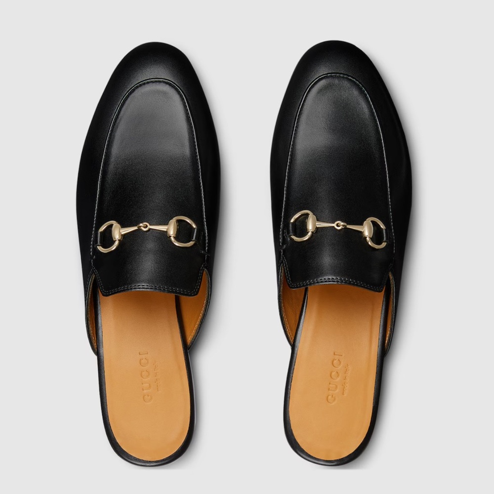 Gucci Princeton Black Leather Horsebit Mules. Good Condition. Priced to sell! - Picture 2 of 15
